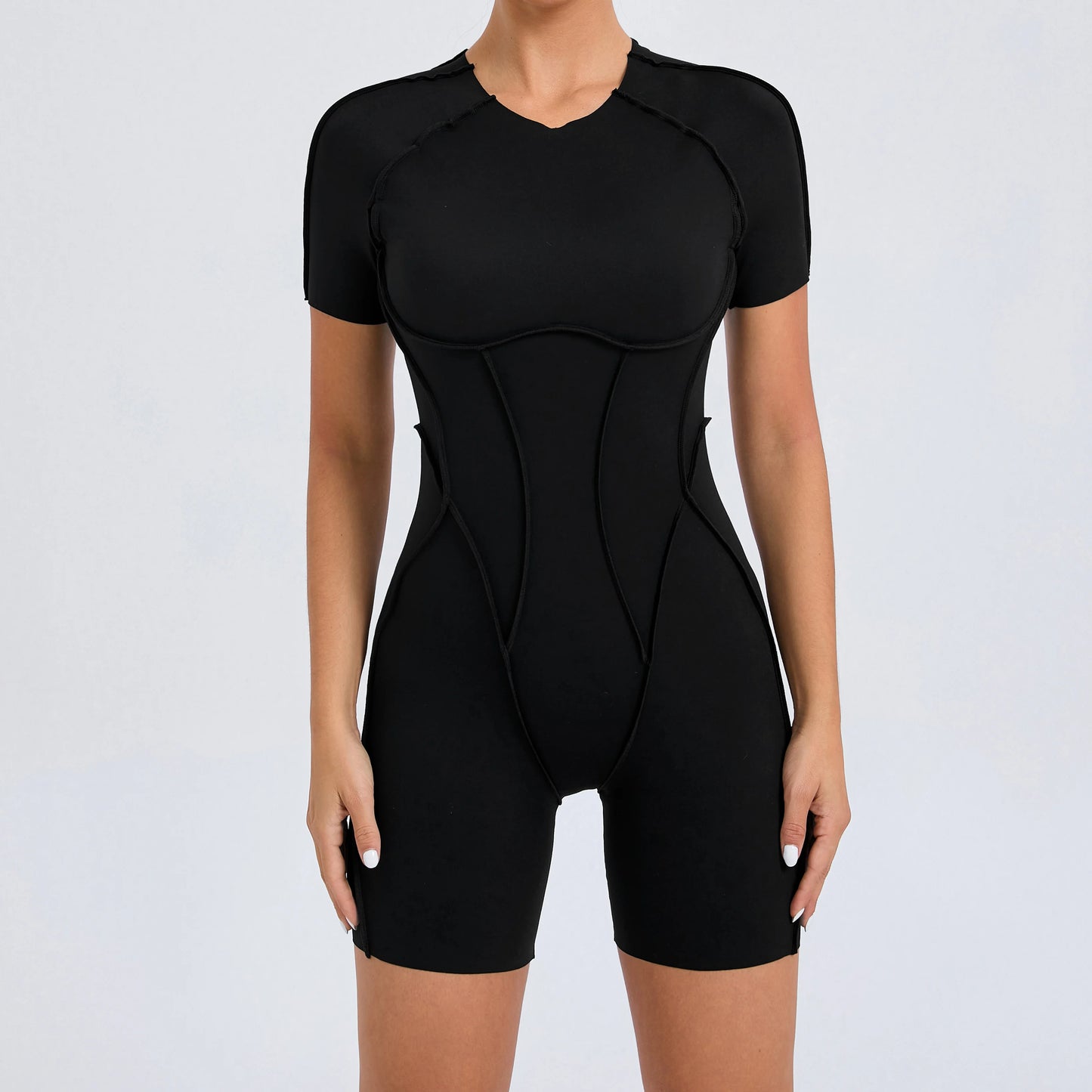 SculptFlex One-Piece Fitness Romper