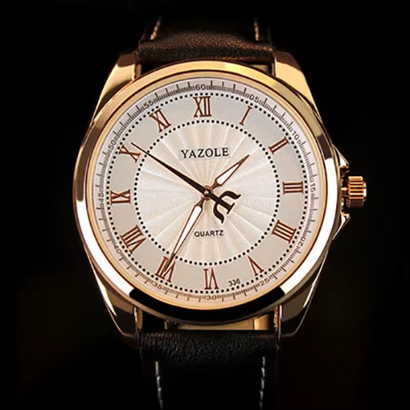 YAZOLE Quartz Watch Men Top Brand Luxury 2025 Watches Clock Wrist Watch Quartz-Watch Hodinky Relogio Masculino Erkek Kol Saati