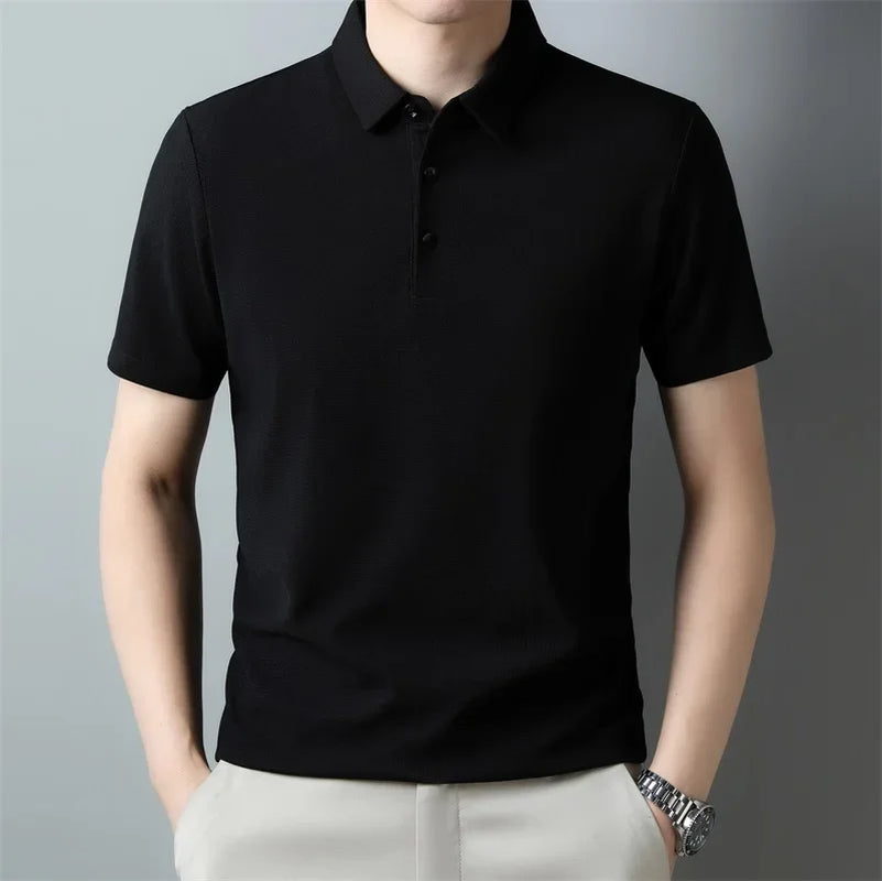 Men's Waffle Knit Polo