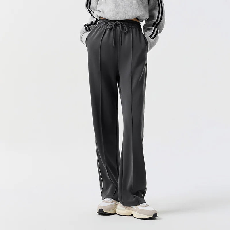 LoungeEase Wide-Leg Slimming Trousers