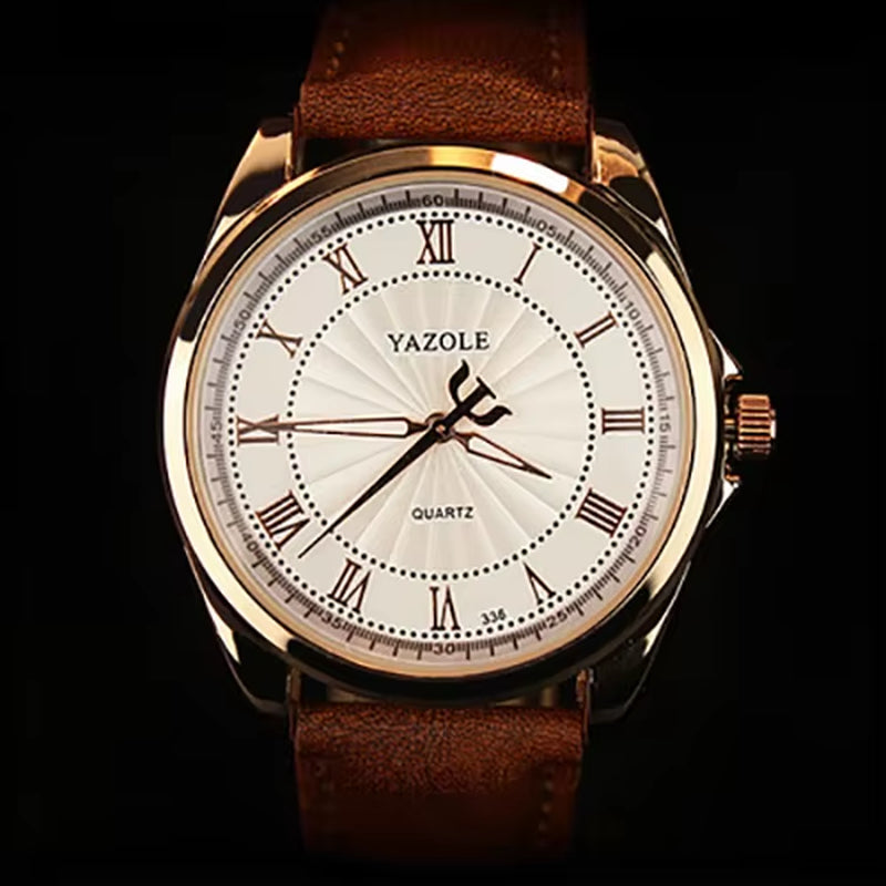 YAZOLE Quartz Watch Men Top Brand Luxury 2025 Watches Clock Wrist Watch Quartz-Watch Hodinky Relogio Masculino Erkek Kol Saati