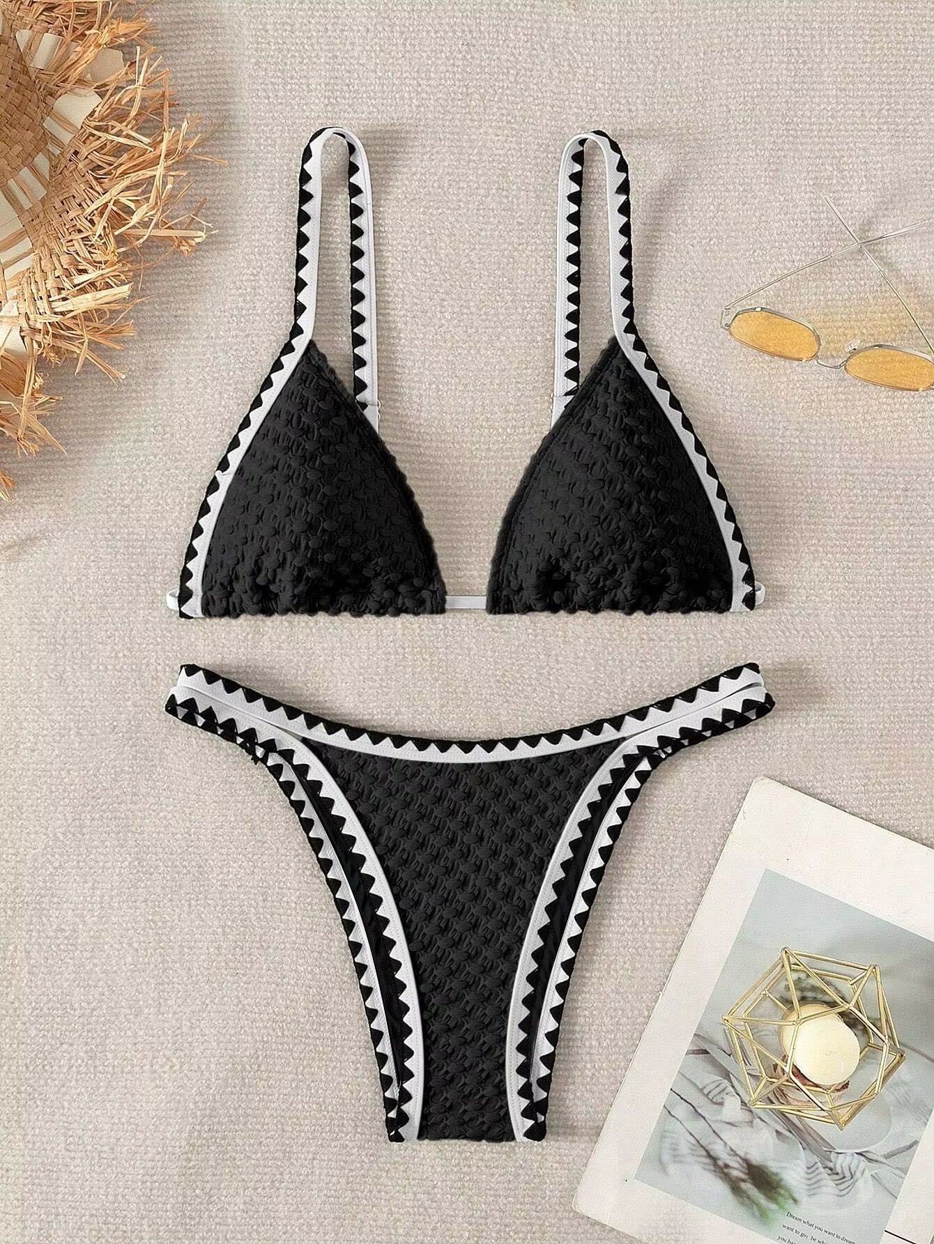White Strapless 2-Piece Swimsuit for Women