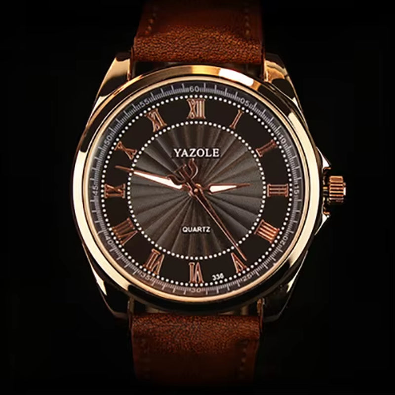 YAZOLE Quartz Watch Men Top Brand Luxury 2025 Watches Clock Wrist Watch Quartz-Watch Hodinky Relogio Masculino Erkek Kol Saati