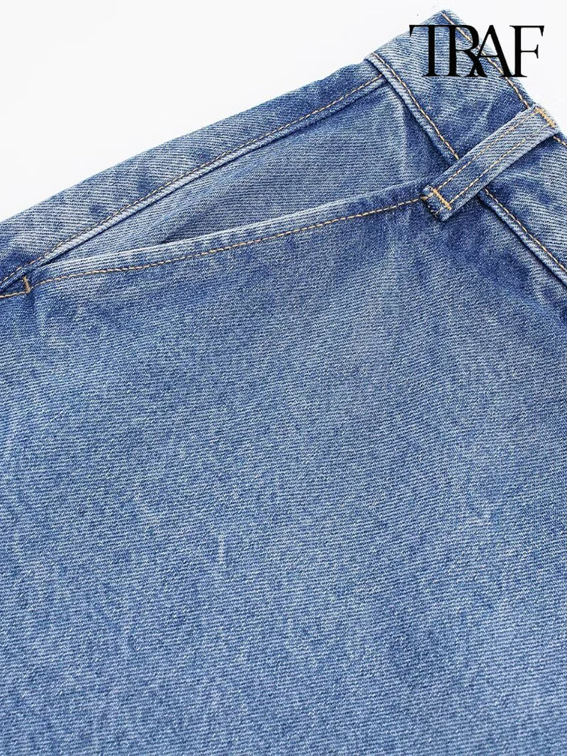 Denim Mini Skirt