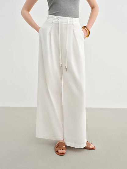 BreezyLuxe Linen-Blend Lounge Pants