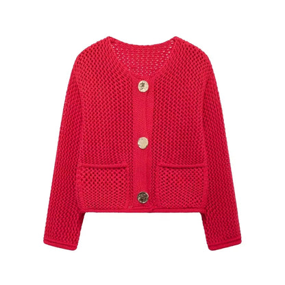  Casual Button-Up Sweater Coat