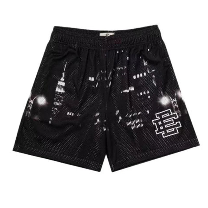 Floral Mesh Basketball  Shorts 