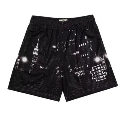 Floral Mesh Basketball  Shorts 