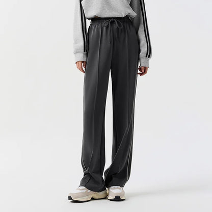 LoungeEase Wide-Leg Slimming Trousers