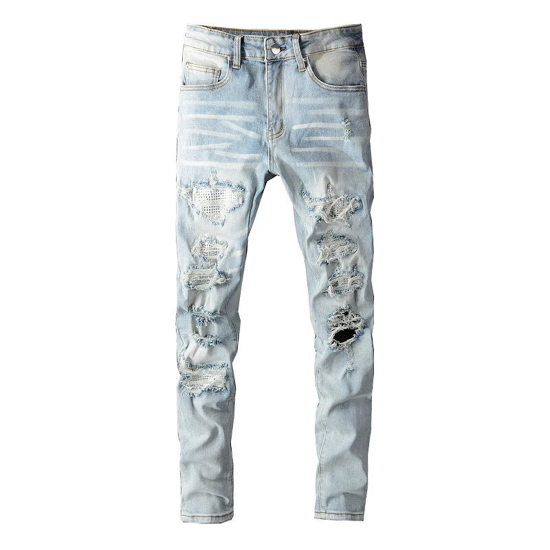Light Blue Street Slim Fit