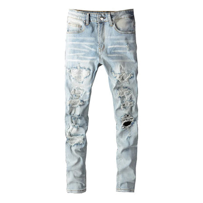 Light Blue Street Slim Fit