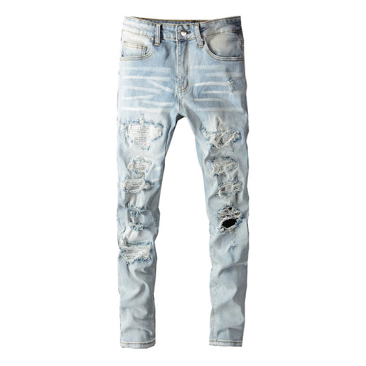 Light Blue Street Slim Fit
