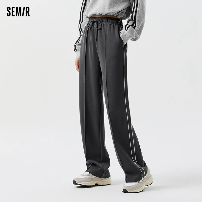 LoungeEase Wide-Leg Slimming Trousers