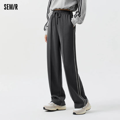 LoungeEase Wide-Leg Slimming Trousers