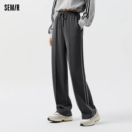 LoungeEase Wide-Leg Slimming Trousers