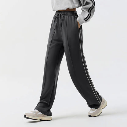 LoungeEase Wide-Leg Slimming Trousers