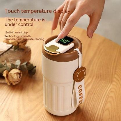 Thermos Bottle with LED Temperature Display