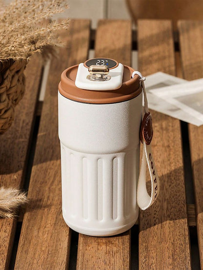 Thermos Bottle with LED Temperature Display