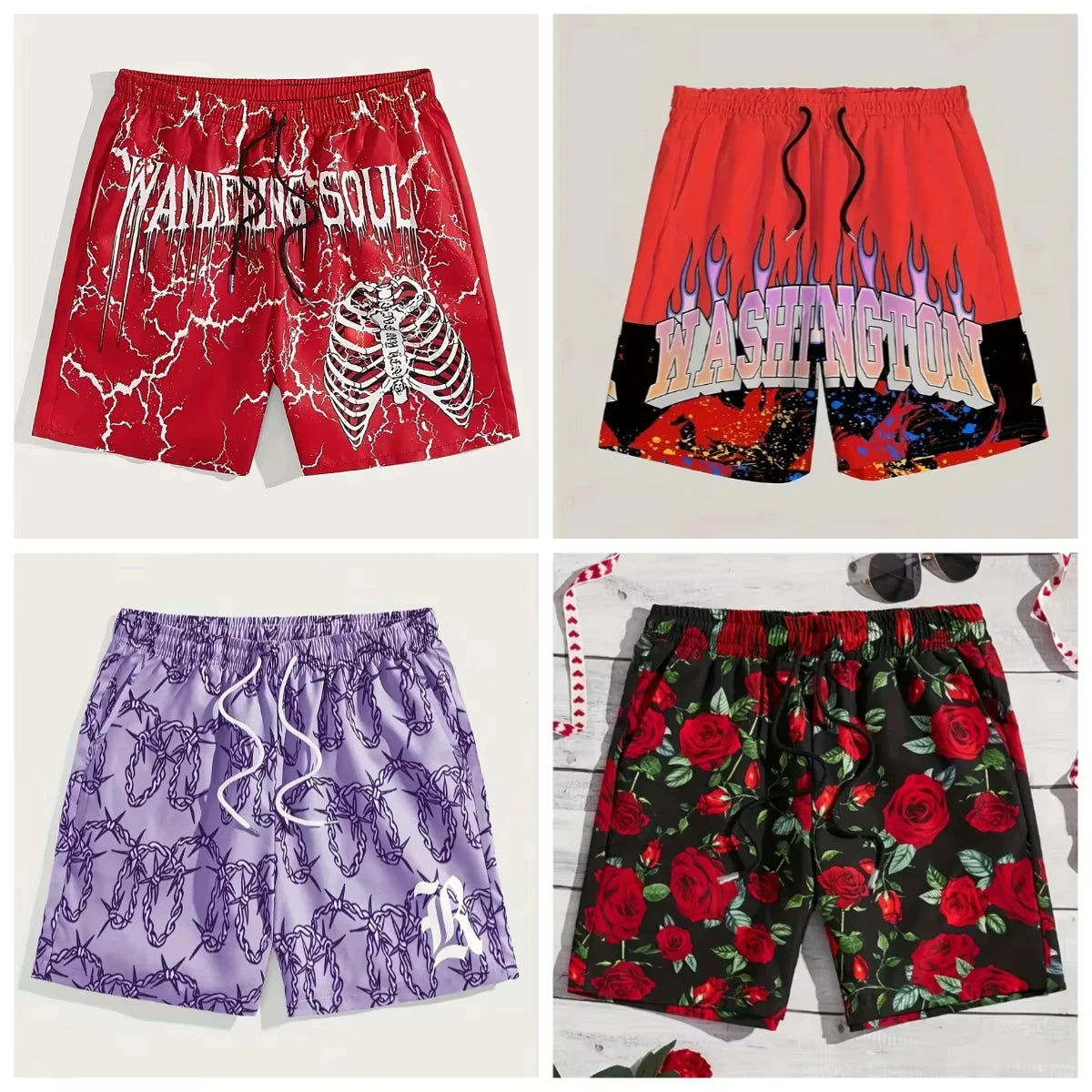 Summer Skeleton Shorts