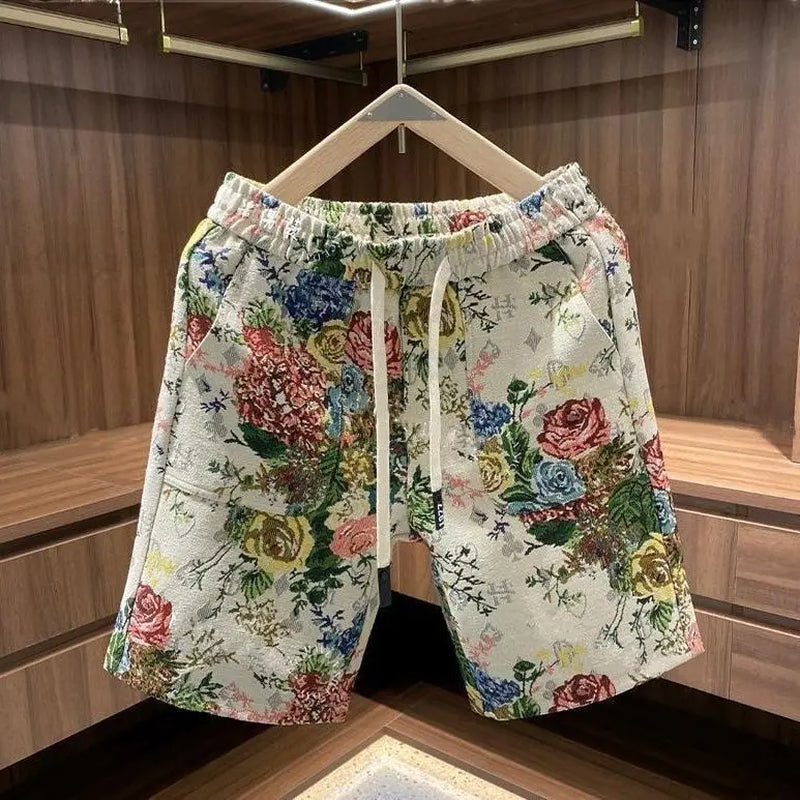 Summer Printed Casual Five-Point Shorts – 2025 New Arrival