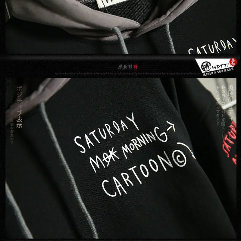 Retro Layered Hoodie