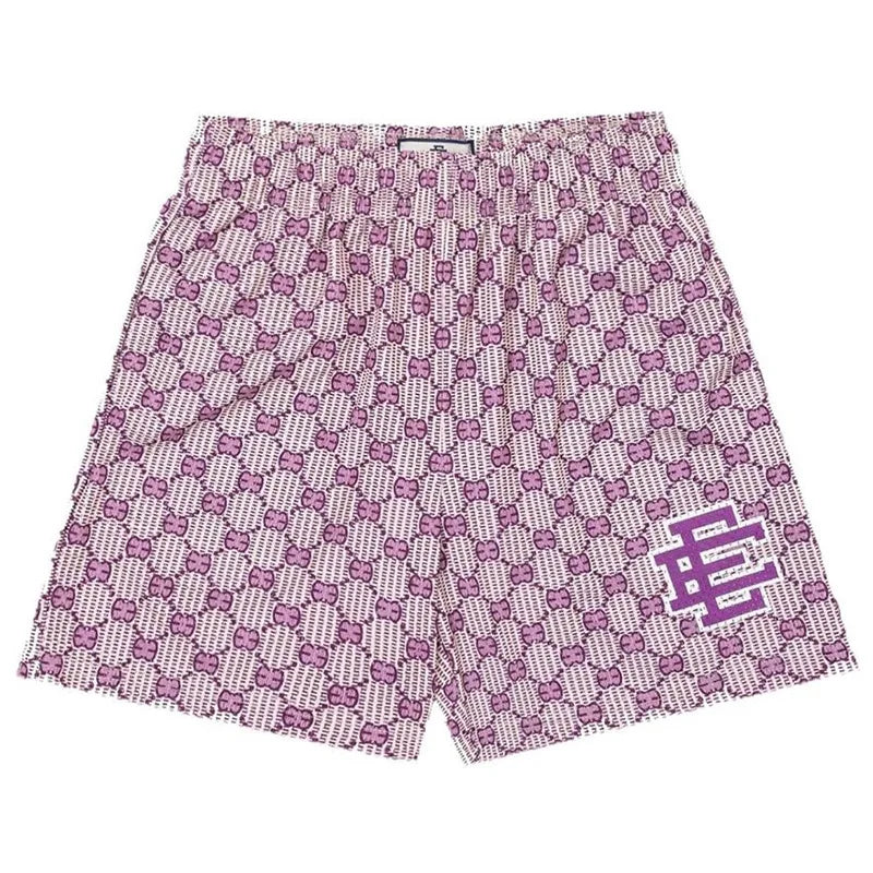 Floral Mesh Basketball  Shorts 