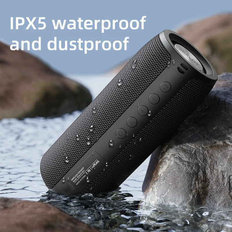 -S51 Powerful Bluetooth Speaker Bass Wireless Speakers Subwoofer Waterproof Sound Box Support TF, TWS, USB Flash Drive