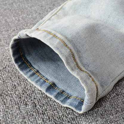 Light Blue Street Slim Fit
