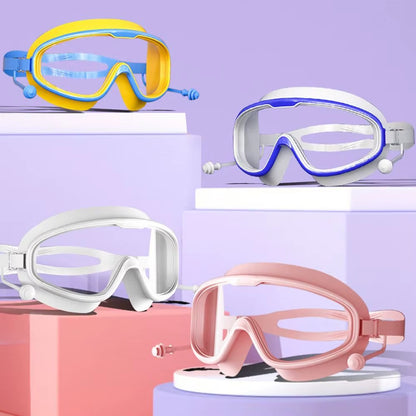 Goggles for Kids Toddler 3-15, anti Fog No Leak Clear Swim Goggles for Boys Girls Pool Beach Swimming Goggles