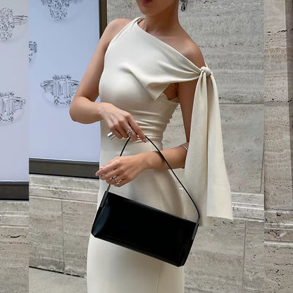 Sexy Solid O-Neck Sleeveless Dress Summer Slim Fit Piece Long Dress Evening Club Evening Dresses Women'S Clothing