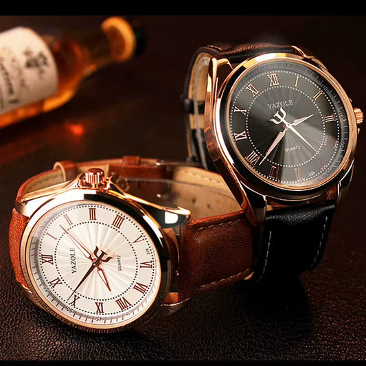 YAZOLE Quartz Watch Men Top Brand Luxury 2025 Watches Clock Wrist Watch Quartz-Watch Hodinky Relogio Masculino Erkek Kol Saati