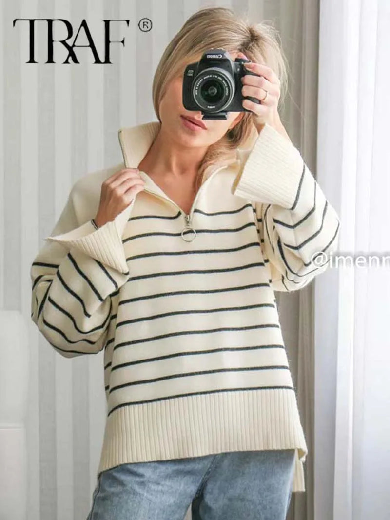 Zip-Up Pullover