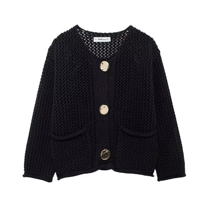  Casual Button-Up Sweater Coat