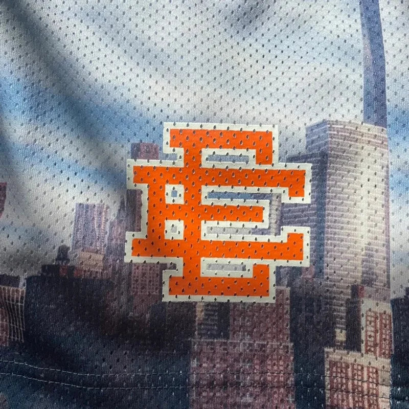 Floral Mesh Basketball  Shorts 