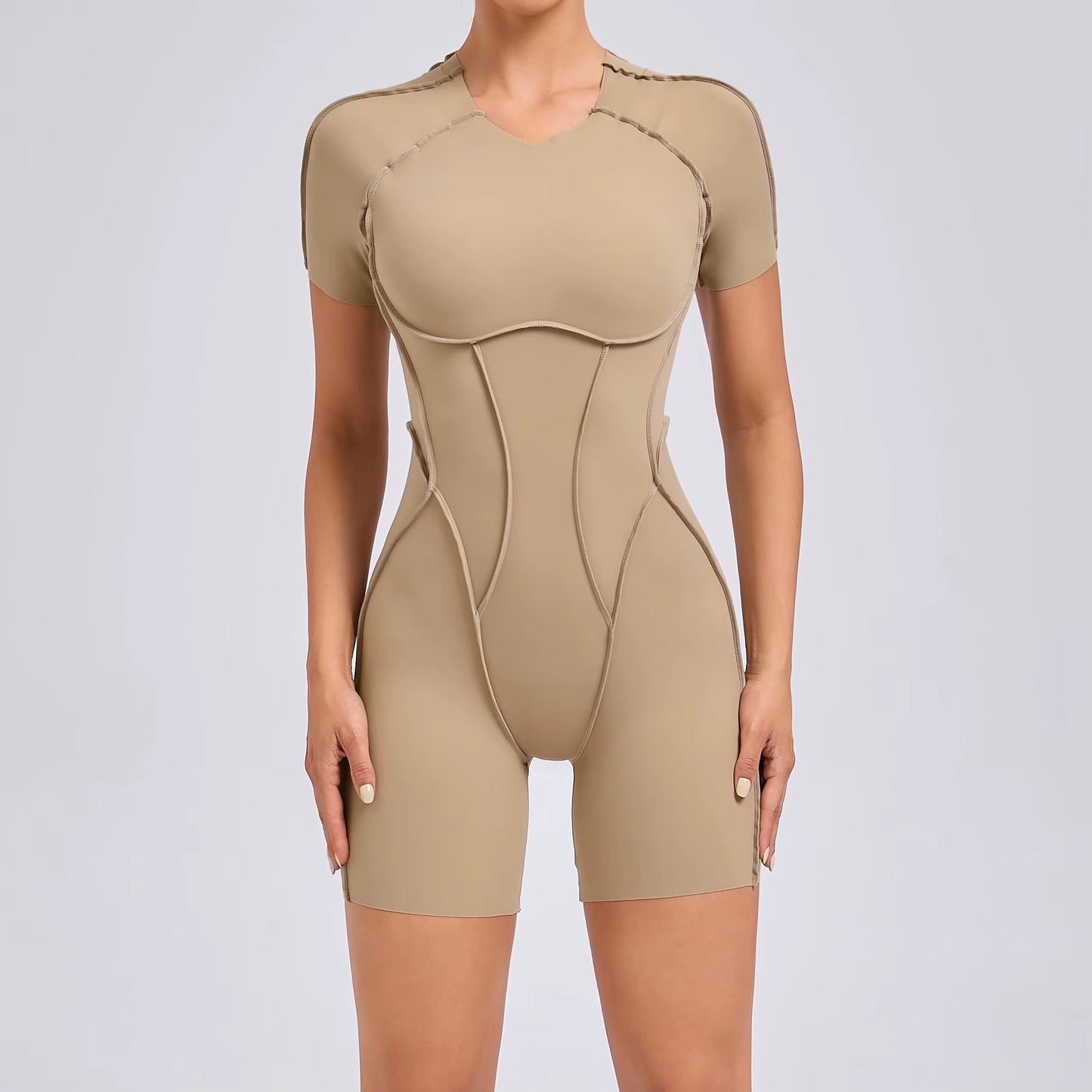 SculptFlex One-Piece Fitness Romper