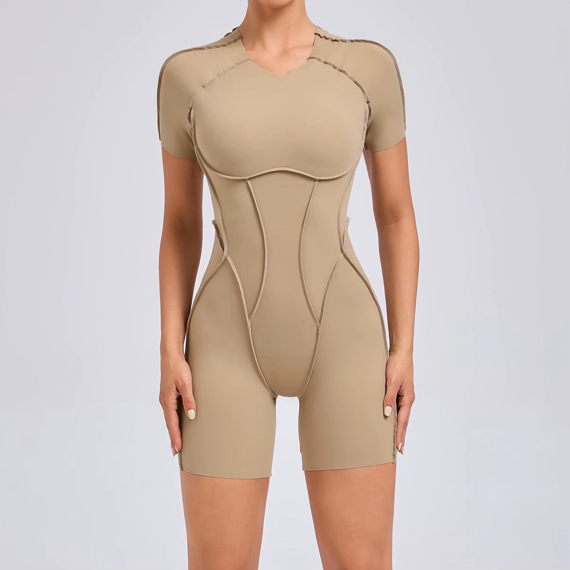 SculptFlex One-Piece Fitness Romper