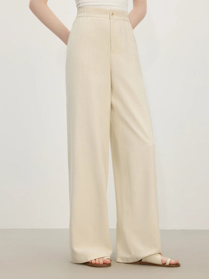 FSLE Linen Luxe High-Waist Pants