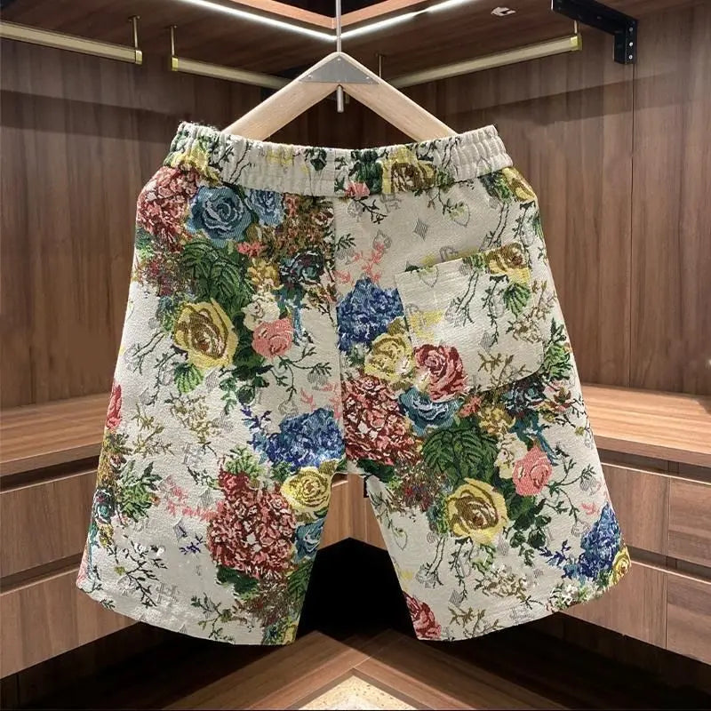 Summer Printed Casual Five-Point Shorts – 2025 New Arrival