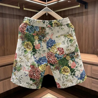 Summer Printed Casual Five-Point Shorts – 2025 New Arrival